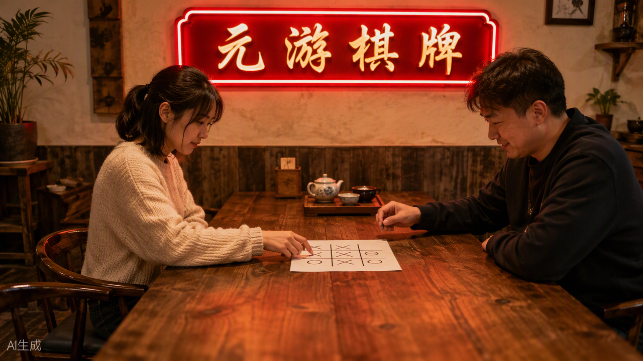 井字棋(三连棋)游戏截图1