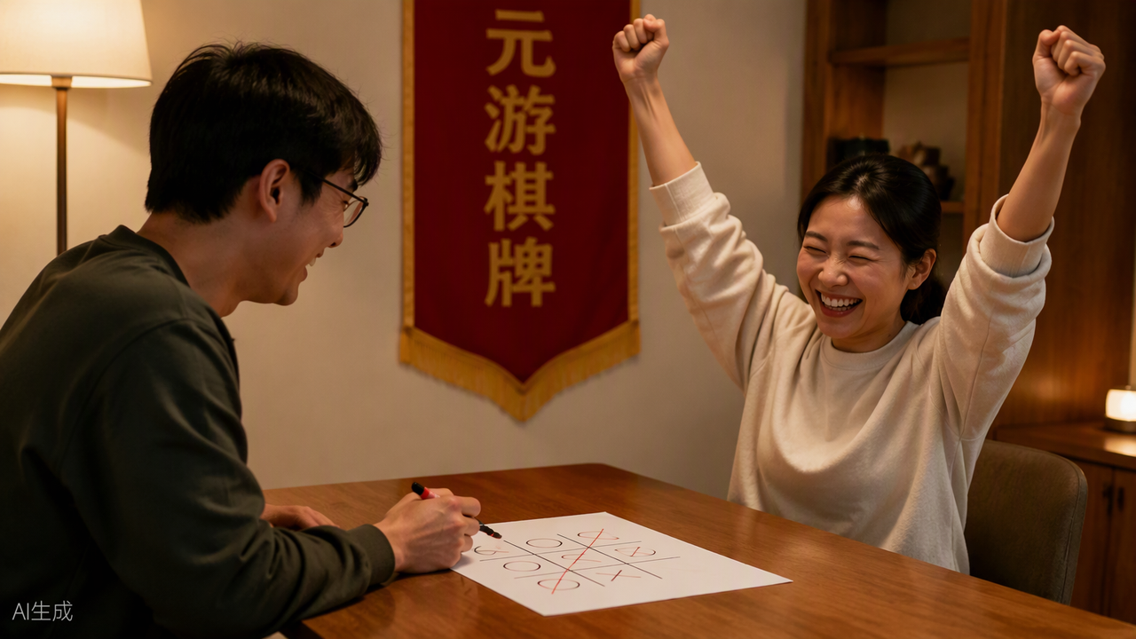 井字棋(三连棋)游戏截图3